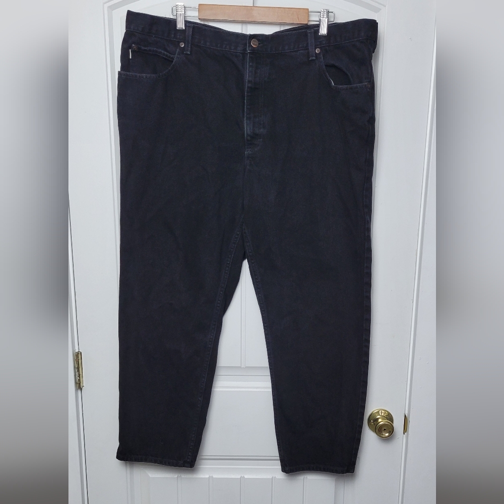 LL Bean Black 44x30 Classic Fit Jeans